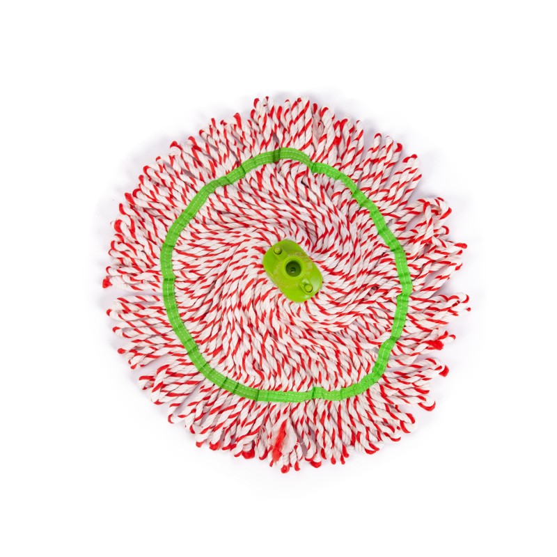 Cabeça de esfregão de fio torcido de microfibra